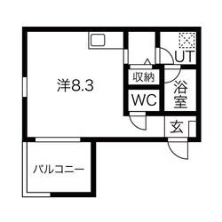 東海通駅 徒歩9分 3階の物件間取画像